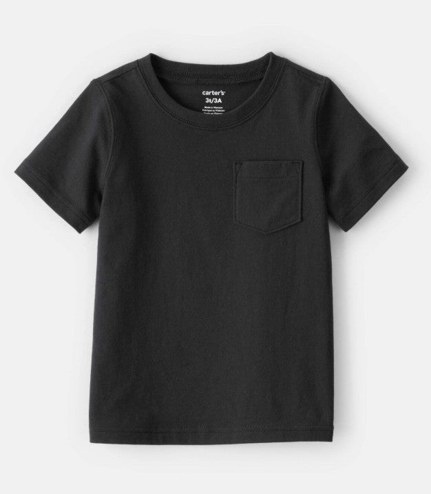 Camiseta Preta Bolso Carter's