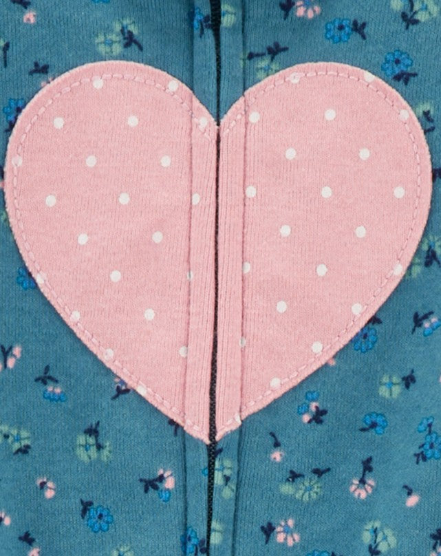Pijama Coração/Floral Carter's