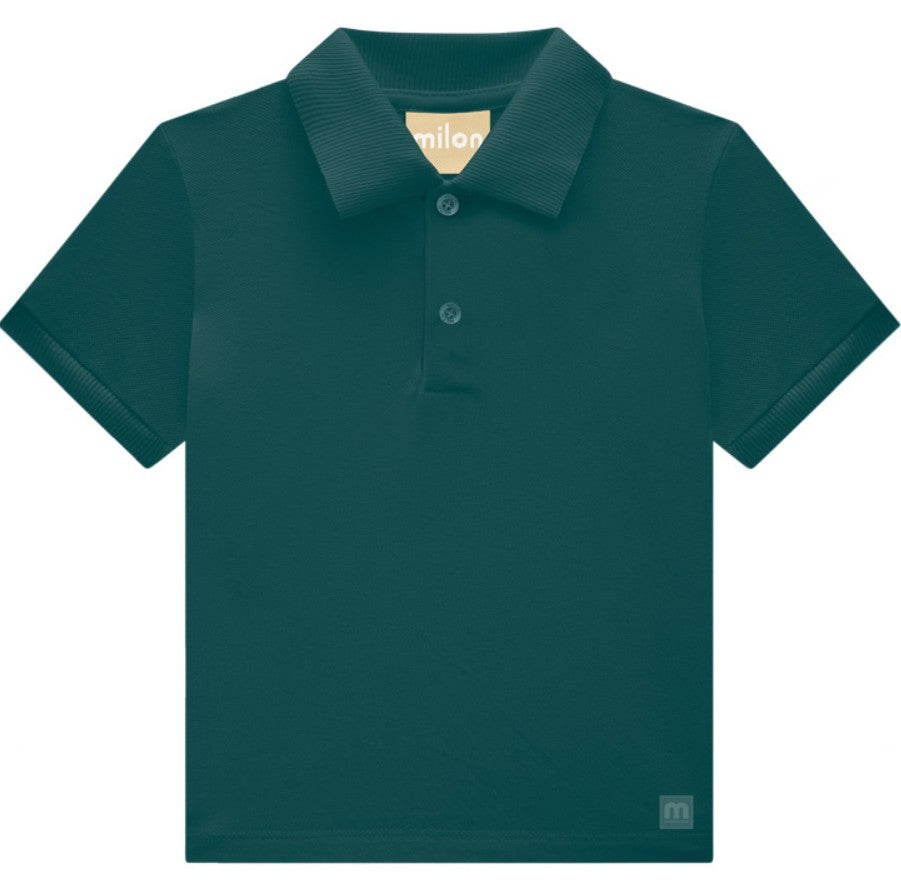 Camiseta Polo Verde Milon
