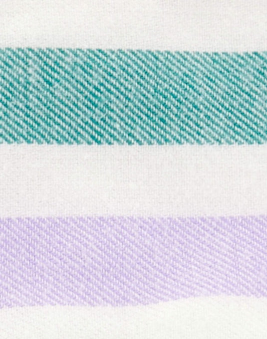 Conjunto de roupa listrada Carter's