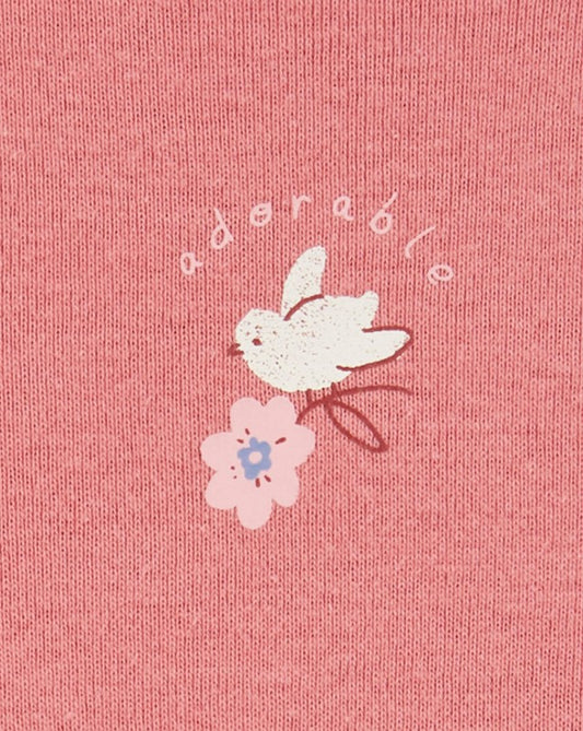 Conjunto Body Fruta/Floral/Listras Carter's