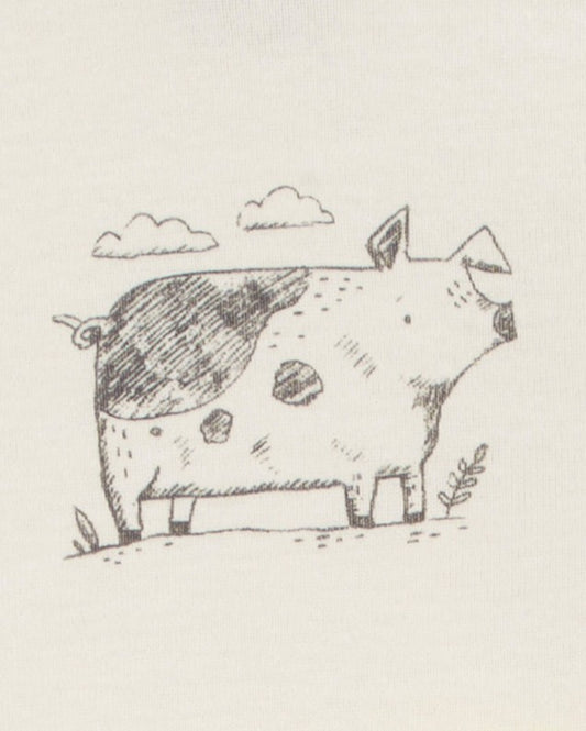 Conjunto Body Animais Tons Claros Carter's