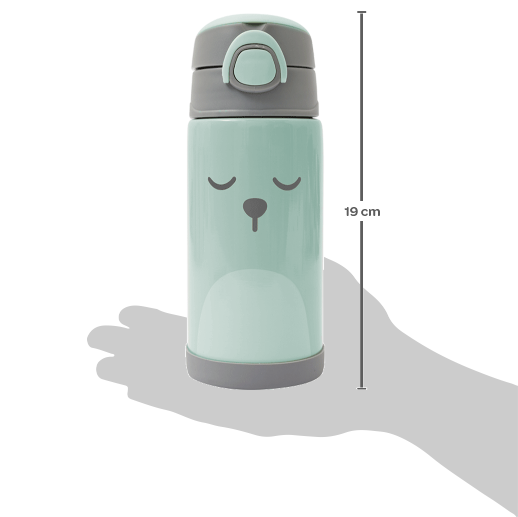 Copo Térmico Parede Dupla Gumy Verde Buba