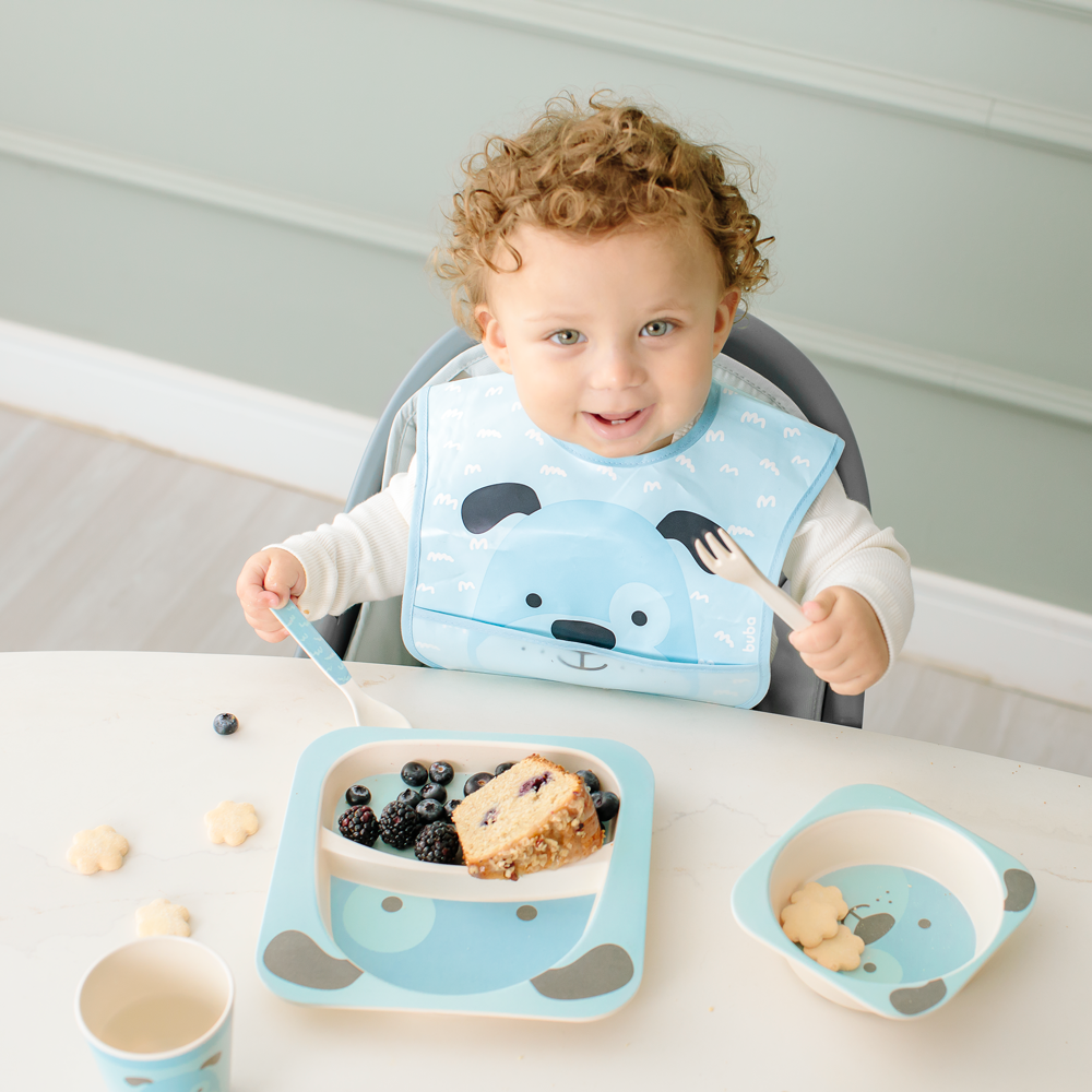 Babador Buba Com Bolso Cachorrinho Buba