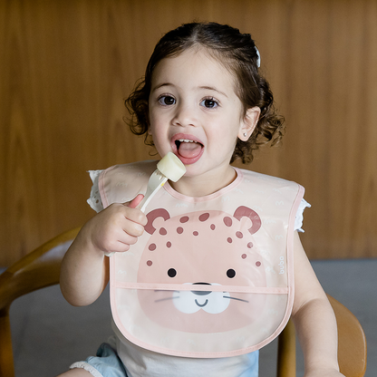 Babador Com Bolso Oncinha Buba