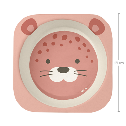 Kit Refeição Bambu Oncinha Buba