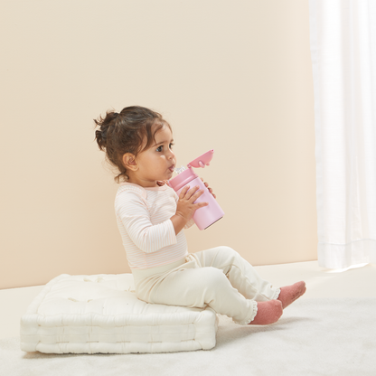 Copo Térmico Parede Dupla Ursinho Rosa Buba