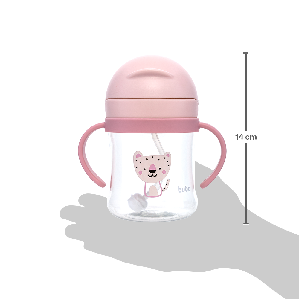 Copo com Dispositivo Canudo Oncinha Buba