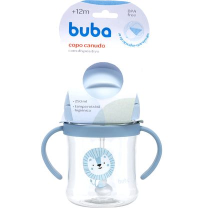 Copo com Dispositivo Canudo Leãozinho Buba