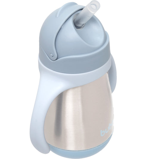 Copo Térmico Parede Dupla Com Alça Azul Buba