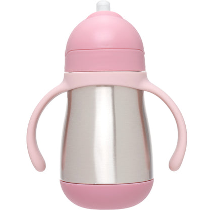 Copo Térmico Parede Dupla Com Alça Rosa Buba