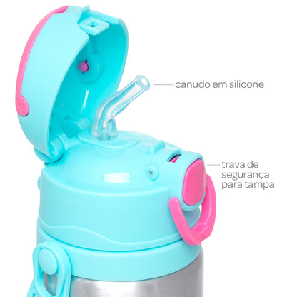 Garrafinha de Alumínio Aventuras Sereia Buba