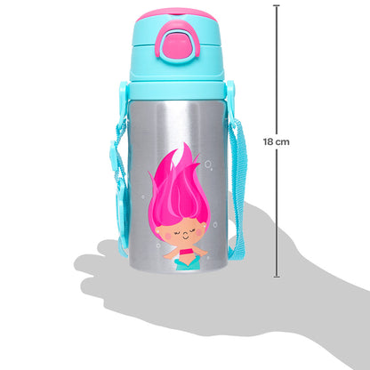 Garrafinha de Alumínio Aventuras Sereia Buba