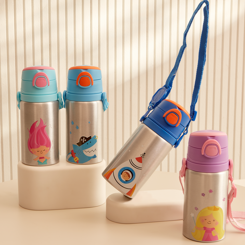 Garrafinha de Alumínio Aventuras Astronauta Buba