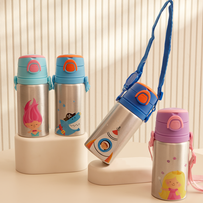 Garrafinha de Alumínio Aventuras Astronauta Buba