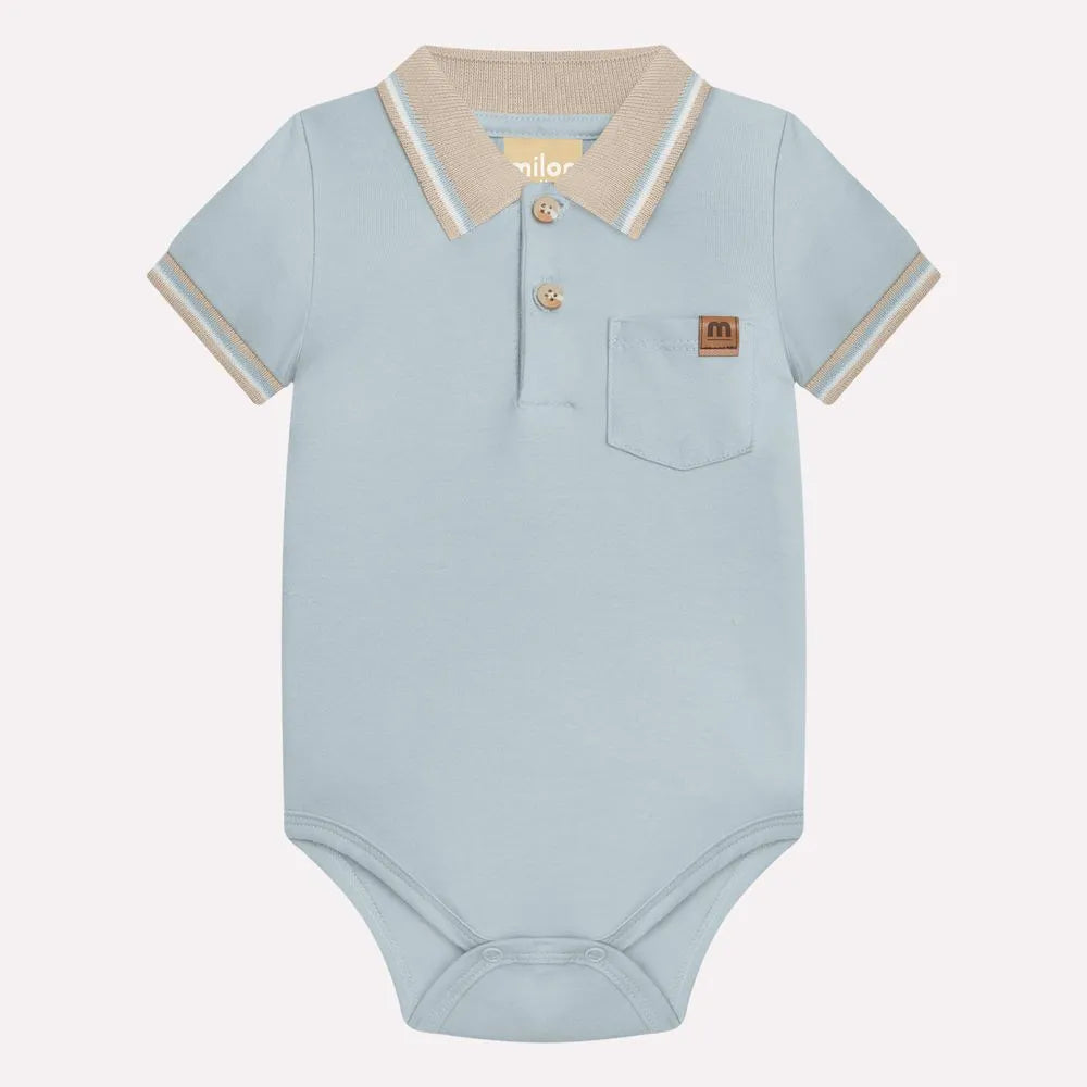 Conjunto Bebê Menino com Bolsos Milon