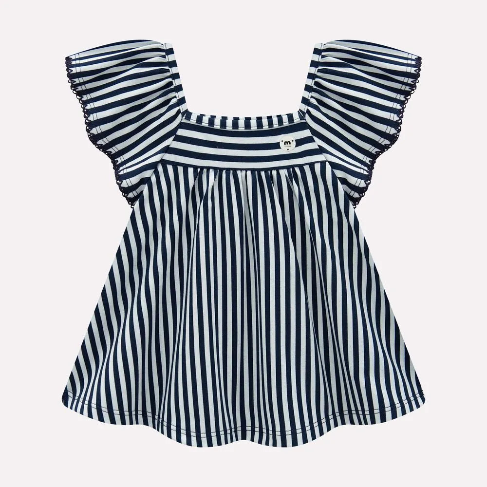 Conjunto Infantil Menina Listras Milon
