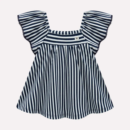 Conjunto Infantil Menina Listras Milon