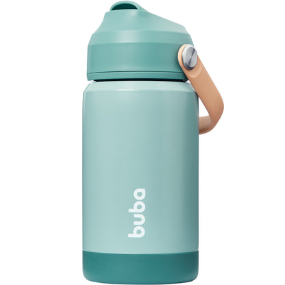 Copo Térmico Parede Dupla Com Canudo Forest Buba