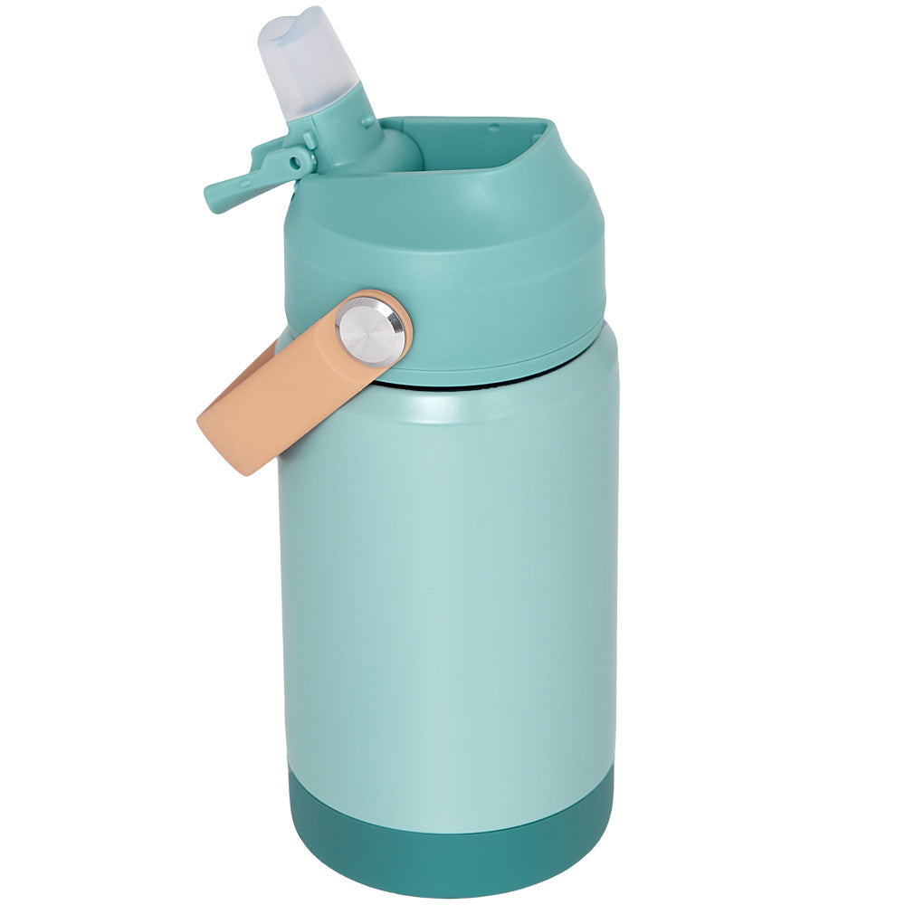 Copo Térmico Parede Dupla Com Canudo Forest Buba