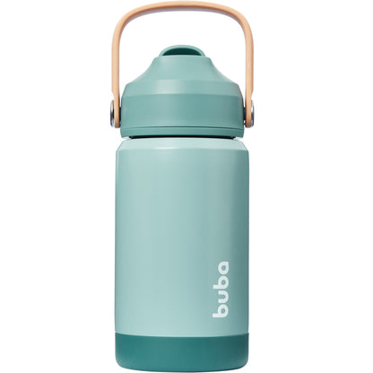 Copo Térmico Parede Dupla Com Canudo Forest Buba