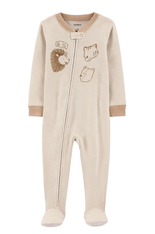 Pijama Algodão Nude Listras Carter's