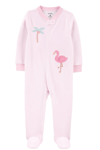 Pijama Poliéster/Algodão Flamingo Carter's