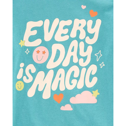 Camiseta Manga Longa Every Day Magic Carter's