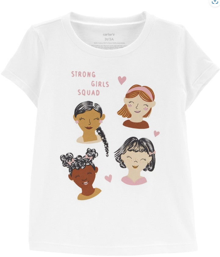 Camiseta Meninas Carter's