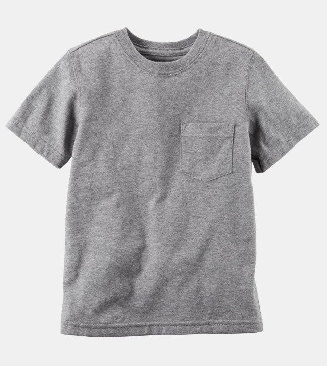 Camiseta Cinza Bolso Carter's