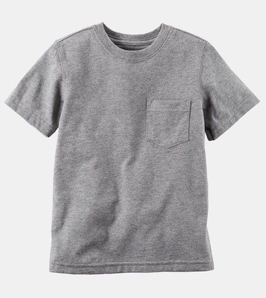Camiseta Cinza Bolso Carter's