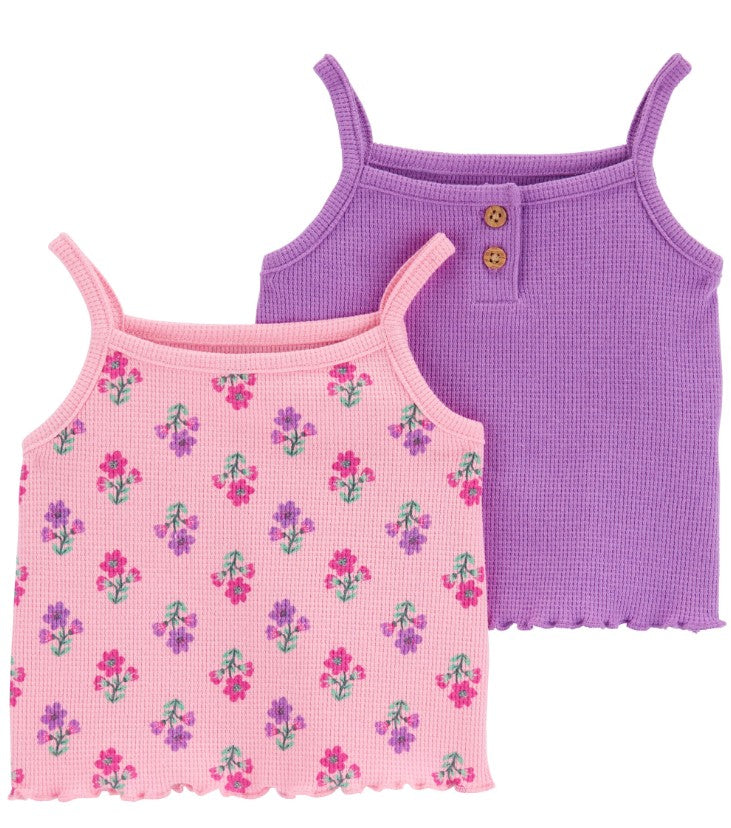 Conjunto Regata Roxa e Floral Carter's