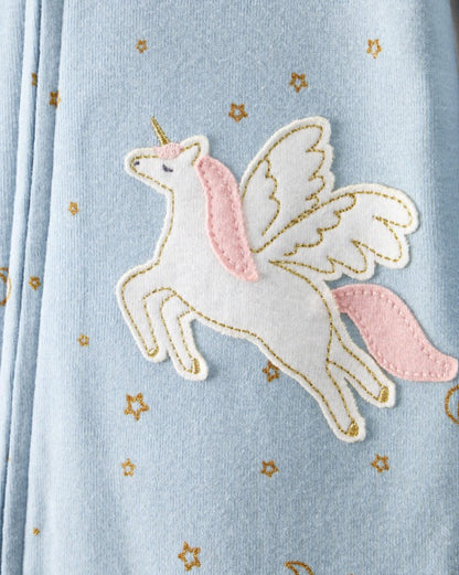 Pijama Algodão Unicórnio Azul Carter's