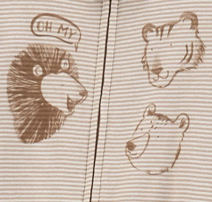 Pijama Algodão Nude Listras Carter's