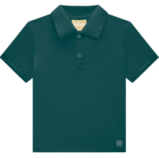 Camiseta Polo Verde Milon