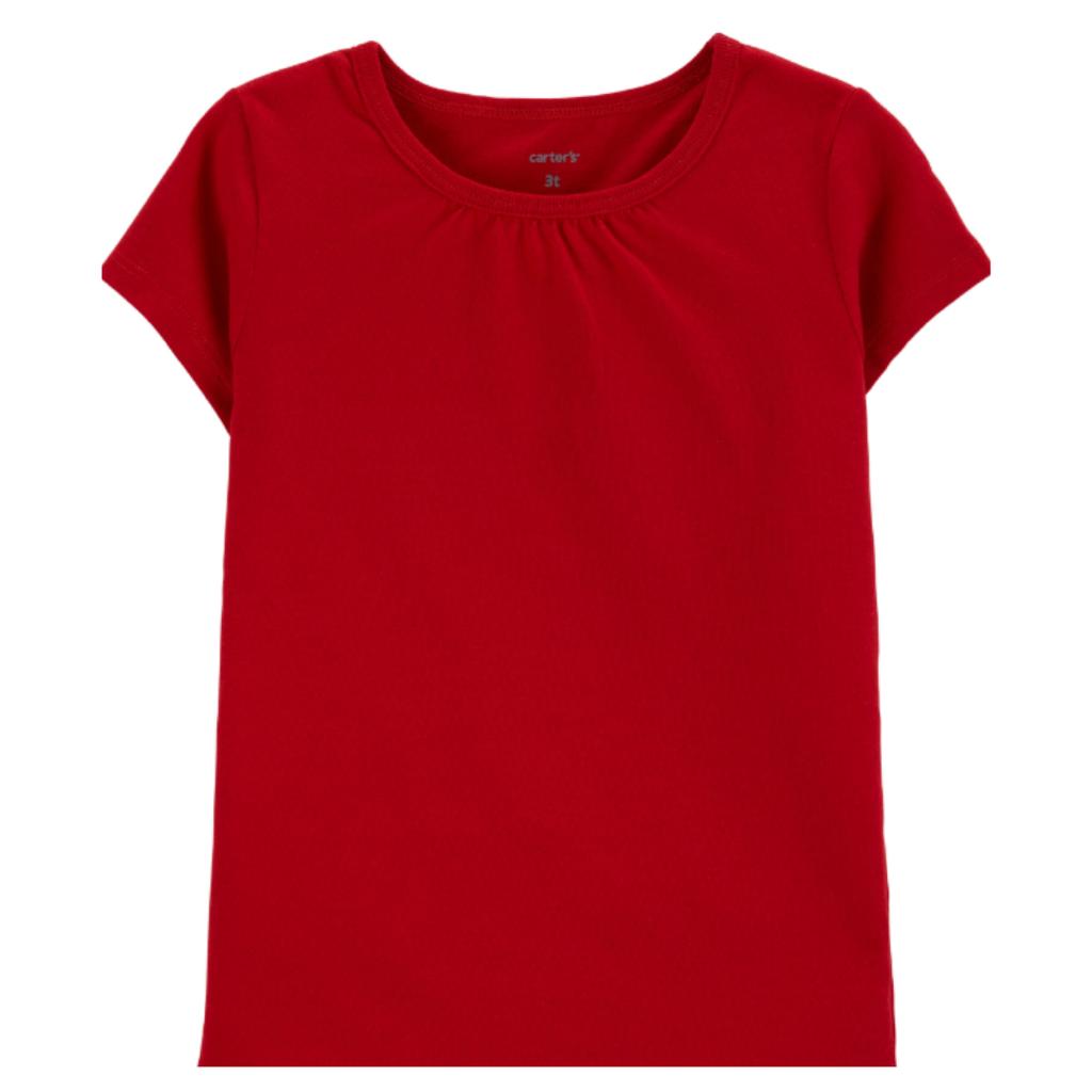 Camiseta Vermelha Carter's