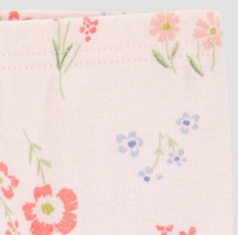 Conjunto Calça Salmão e Floral Carter's