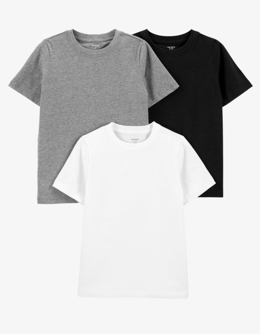 Conjunto Camisetas Básicas Carter's