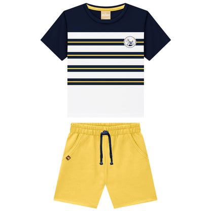 Conjunto Infantil Menino Listras Milon