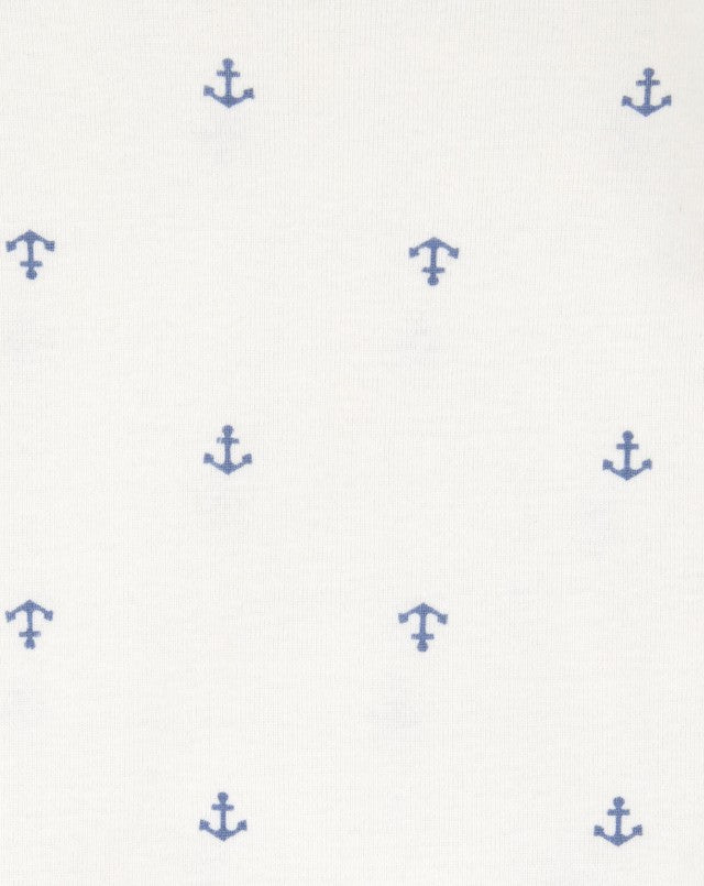 Conjunto Âncora Chambray Azul Carter's