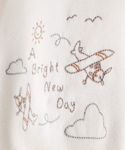 Conjunto Avião e Listras Carter's