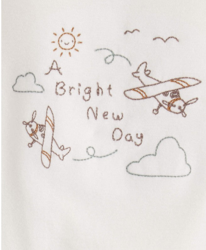 Conjunto Avião e Listras Carter's