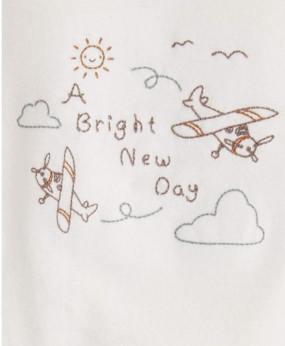 Conjunto Avião e Listras Carter's