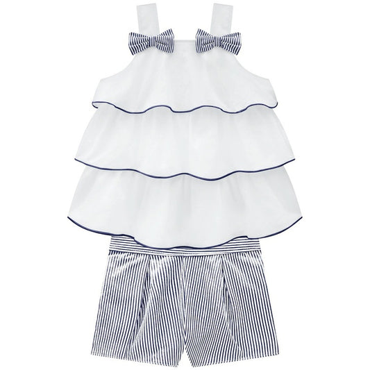 Conjunto Infantil Menina Babados Milon