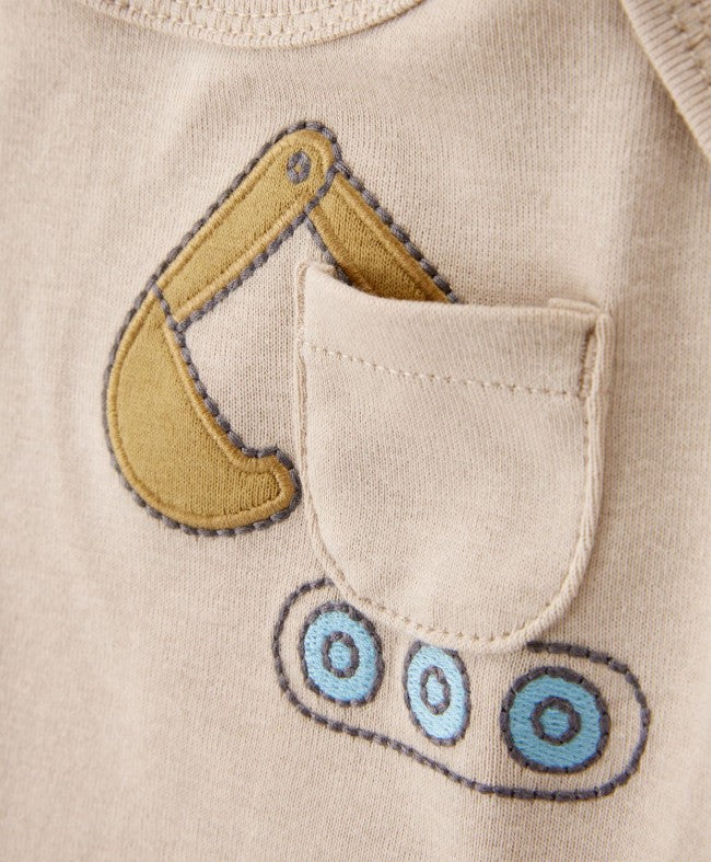 Conjunto de 5 Bodys Construção Carter's