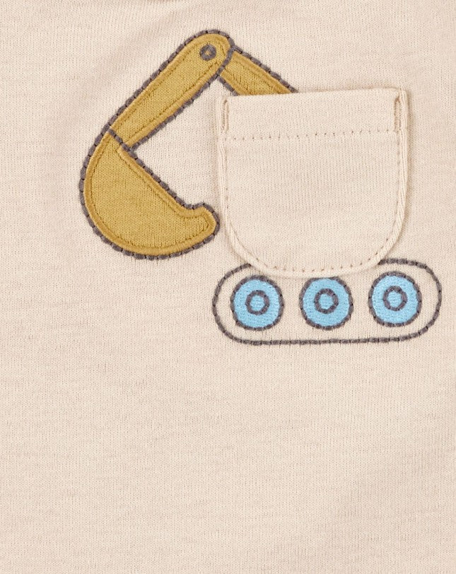 Conjunto de 5 Bodys Construção Carter's