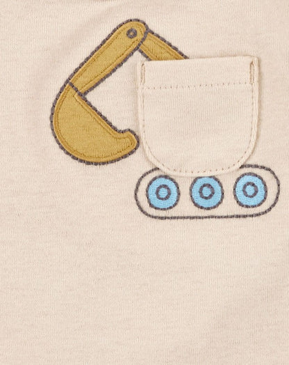 Conjunto de 5 Bodys Construção Carter's