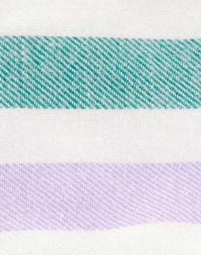 Conjunto de roupa listrada Carter's