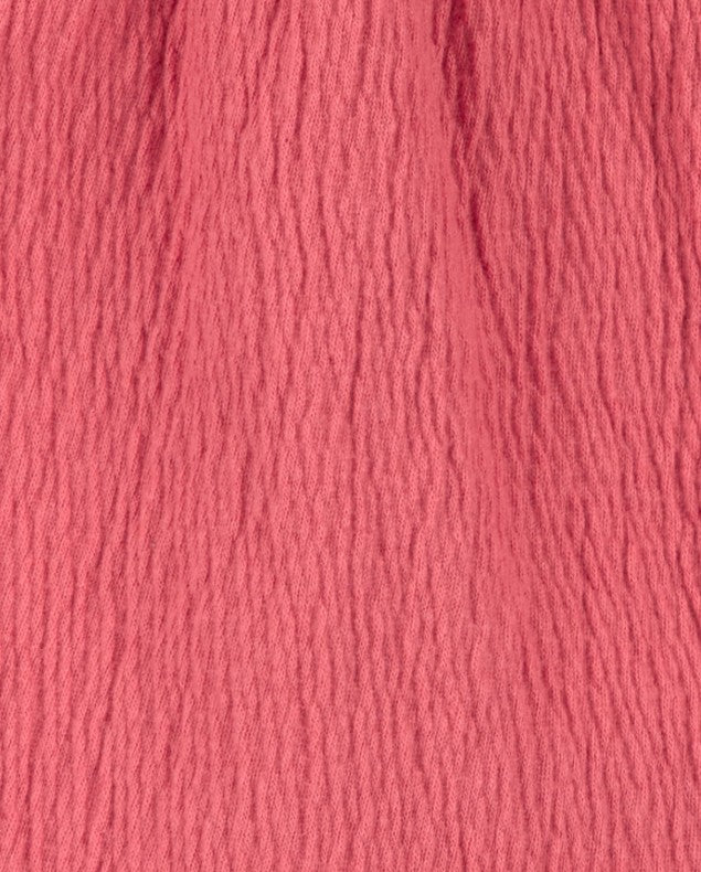 Conjunto de Gaze Botões na Frente Vermelho Carter's