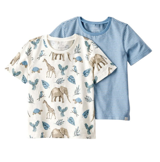 Pacote de 2 camisetas de algodão orgânico Carter's